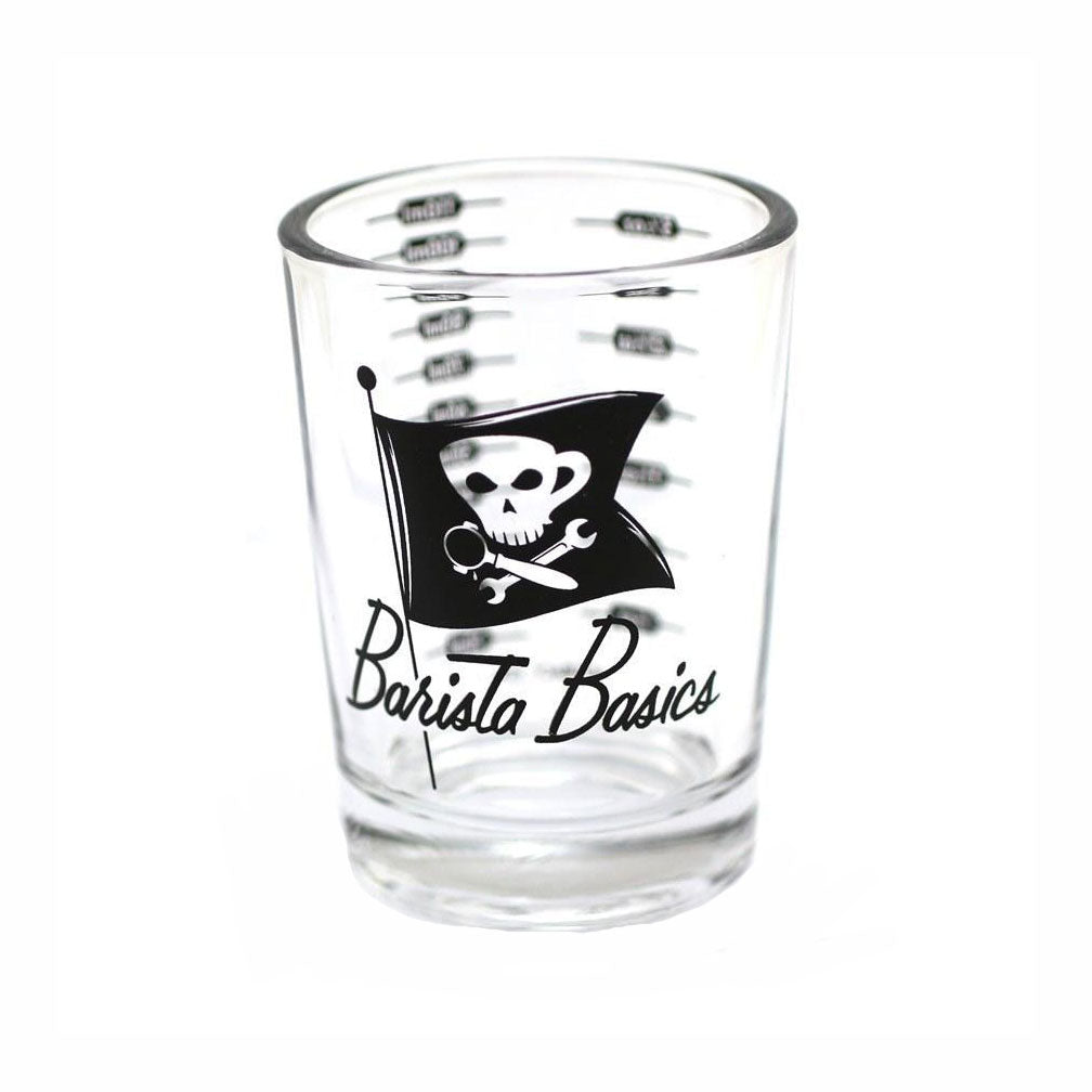 Espresso Parts Barista Basics 4 oz Espresso Measuring Glass with mL Markings