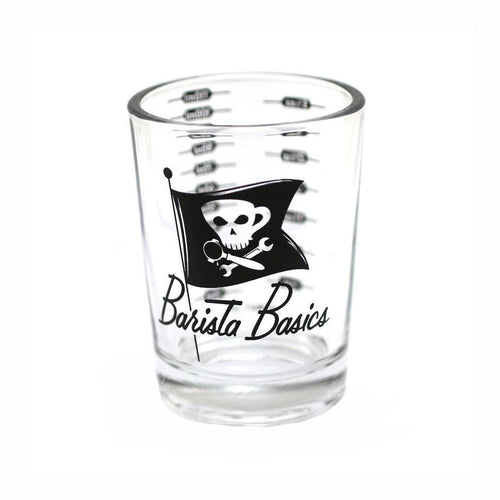 Espresso Parts Barista Basics 4 oz Espresso Measuring Glass with mL Markings