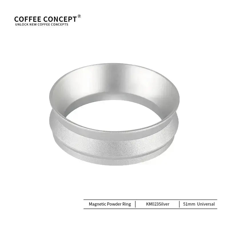 Magnetic Powder Ring - Silver 51mm Universal for espresso machines