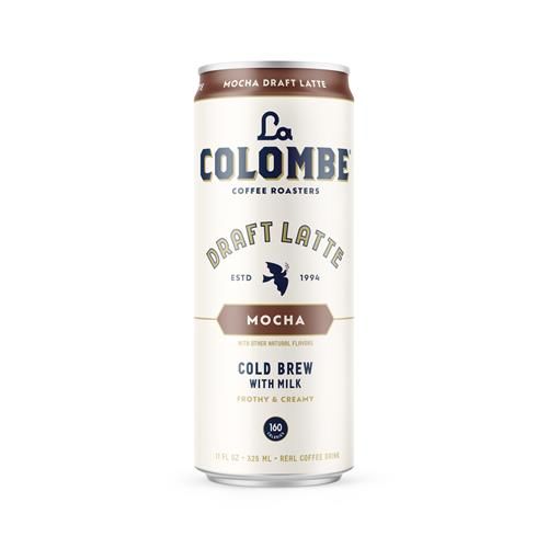 La Colombe Mocha Draft Latte, 11 oz Iced Coffee Can