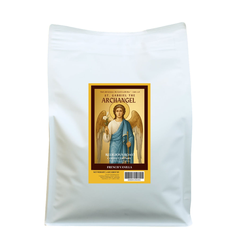 St. Gabriel Archangel French Vanilla Flavored Coffee | Ground 12 oz