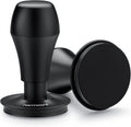 58.5Mm Espresso Coffee Tamper V4 - Spring Loaded Tamper with Titanium PVD Coating Flat Base -15Lb / 25Lb / 30Lbs Replacement Springs - Shop Coffee Hobby