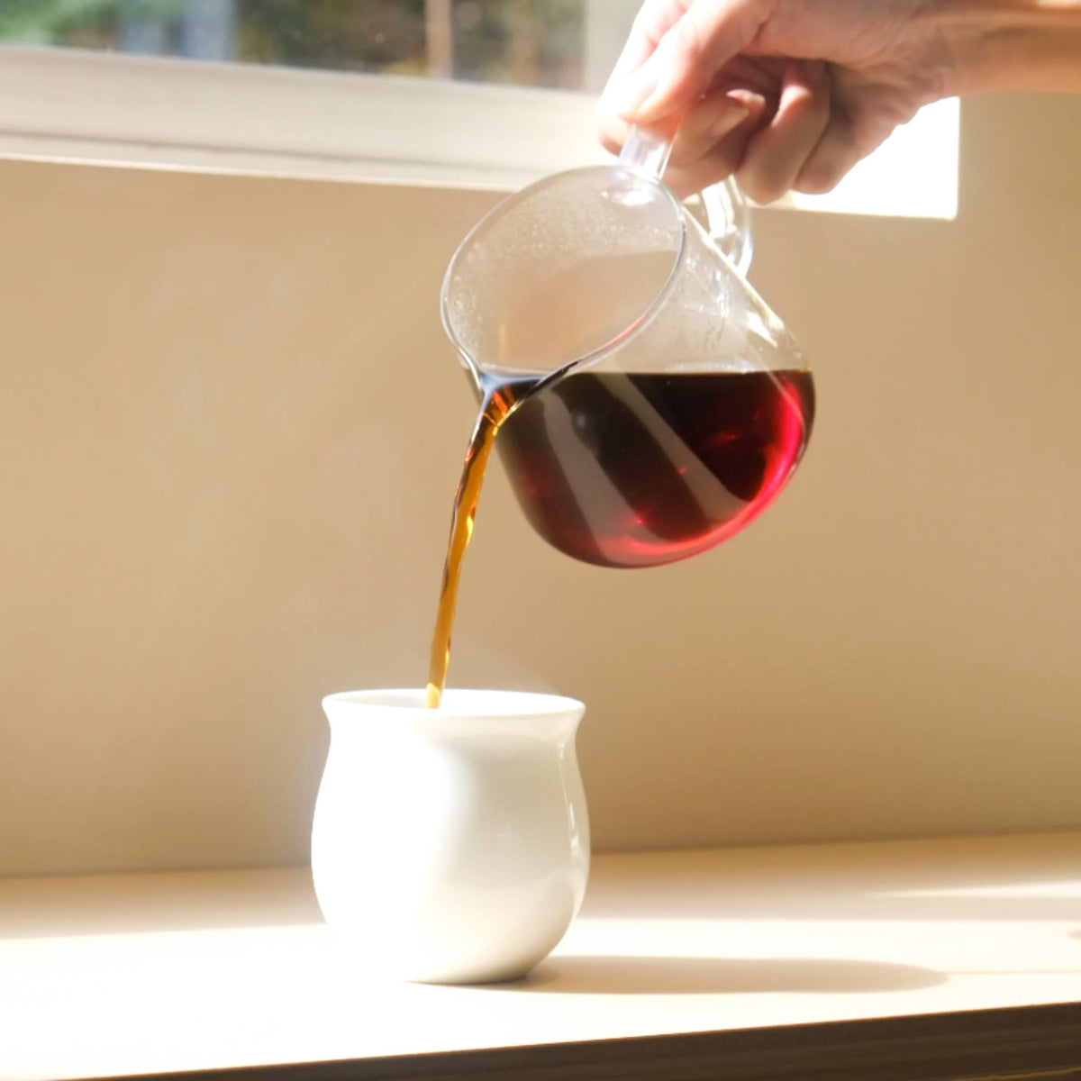 460 ml Aroma Glass Pour-Over Coffee Server by Space Camp