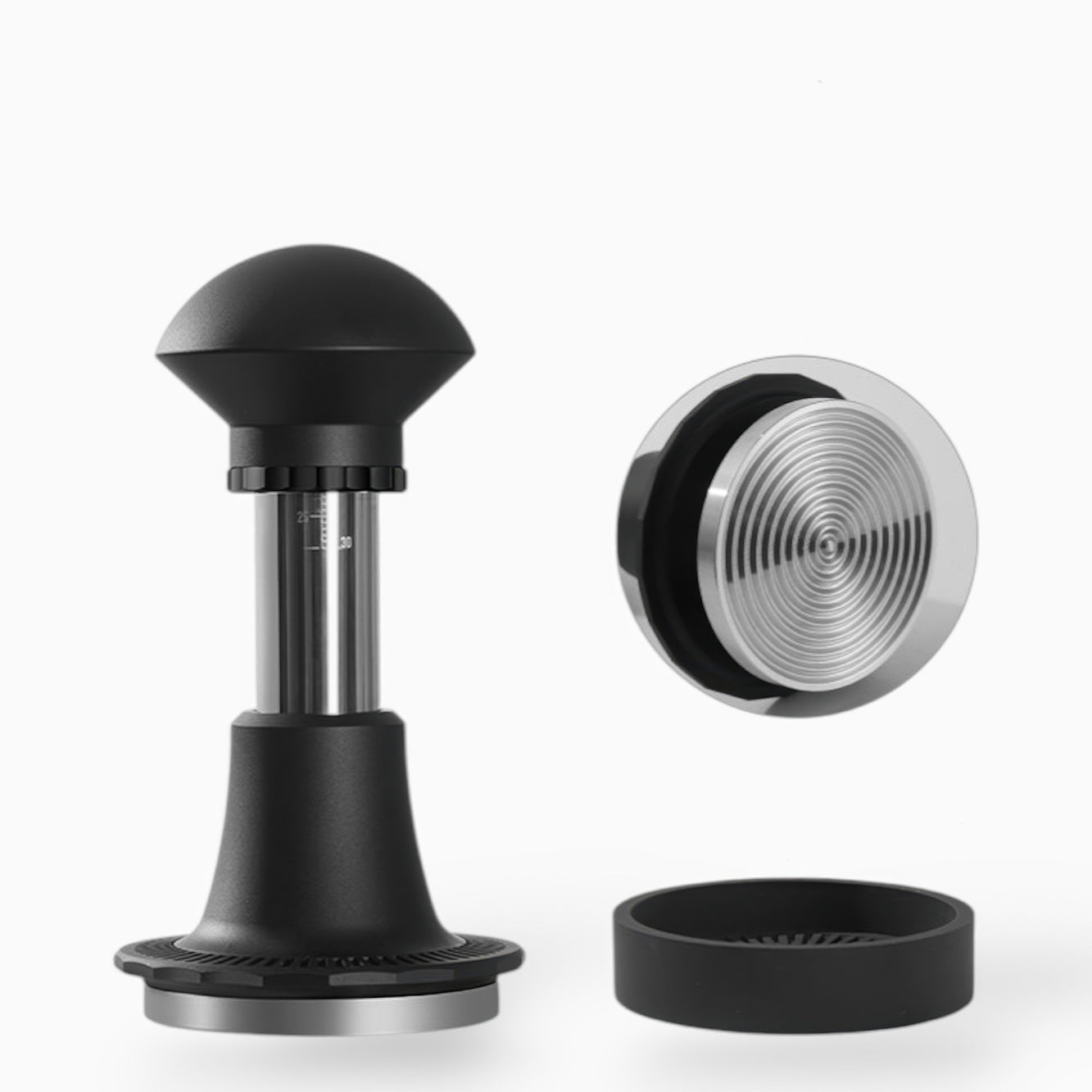 Titanium Spring-Loaded Espresso Tamper