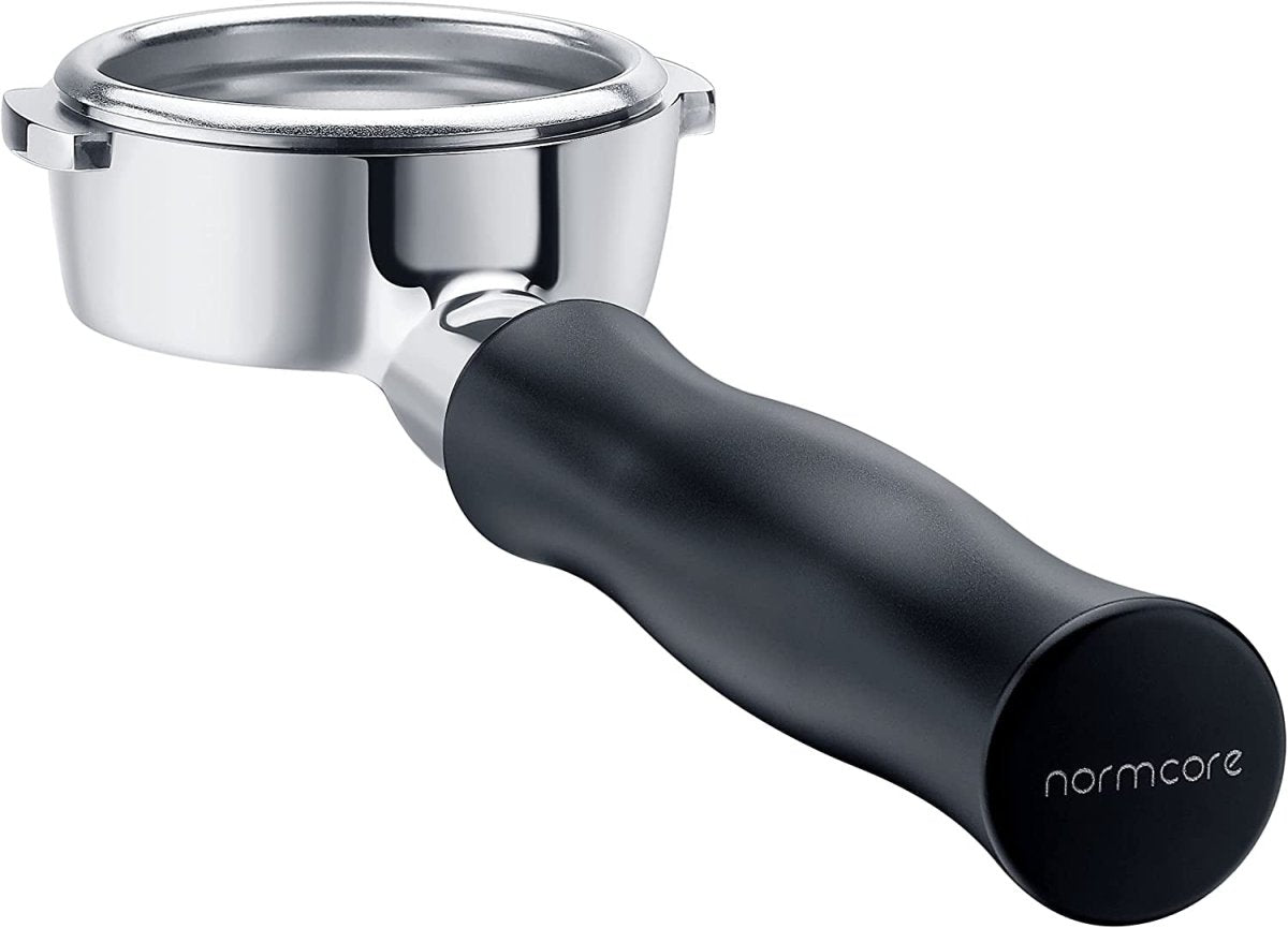 58mm Bottomless Portafilter – Fits E61, Flair 58, ECM, Rocket, Sanremo, Synesso, Slayer, VBM (Black) - Shop Coffee Hobby