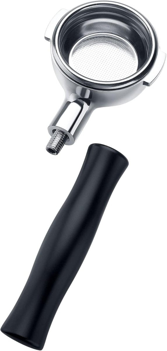 58mm Bottomless Portafilter – Fits E61, Flair 58, ECM, Rocket, Sanremo, Synesso, Slayer, VBM (Black) - Shop Coffee Hobby