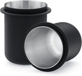 58mm Espresso Dosing Cup – Non-Stick Stainless Steel, Tall Version - Shop Coffee Hobby