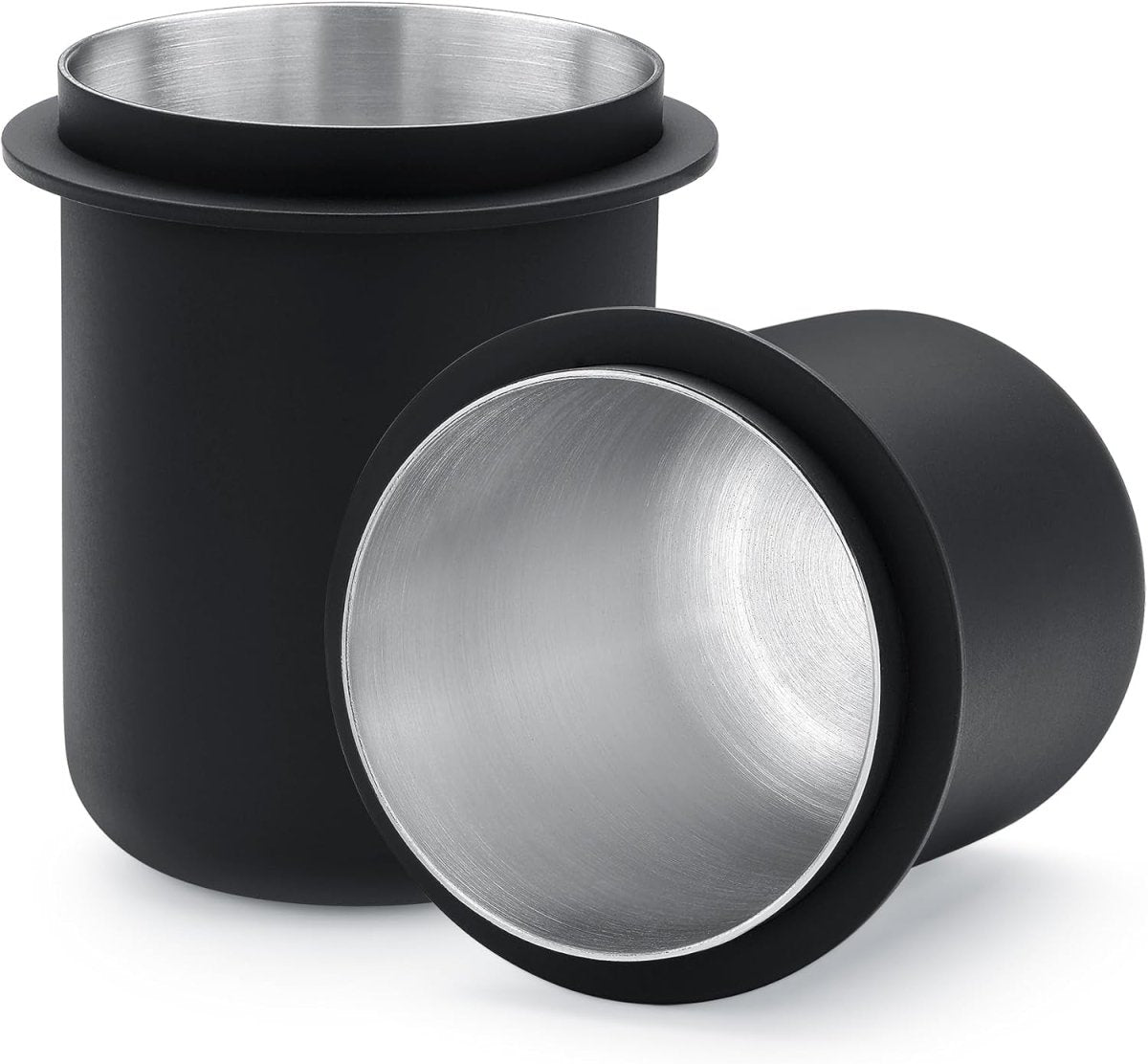 58mm Espresso Dosing Cup – Non-Stick Stainless Steel, Tall Version - Shop Coffee Hobby