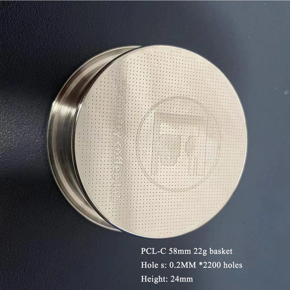 58Mm Espresso Filter Basket, 22G High Precision Extraction Portafilter Basket, Fits for 58Mm Coffee Machines - Haynesworld General Goods