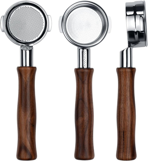 58mm Naked Portafilter for Breville Dual Boiler – BES900XL/920XL/980XL/990BSS, Walnut Handle - Shop Coffee Hobby