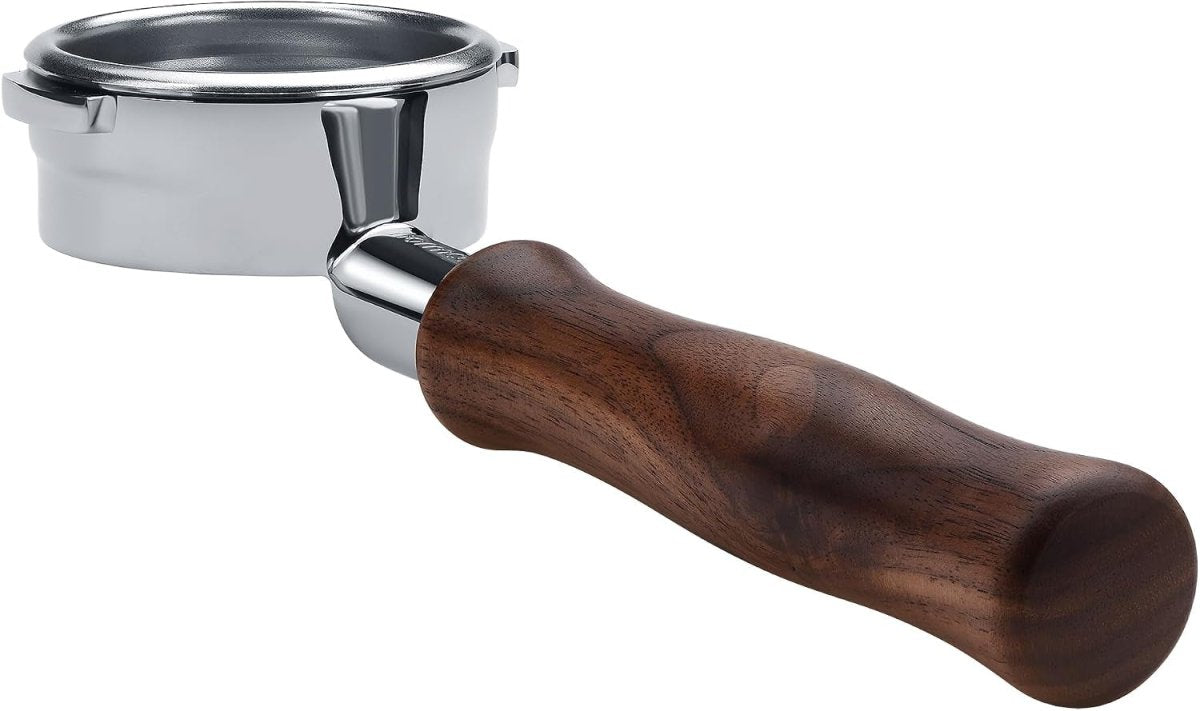 58mm Naked Portafilter for Breville Dual Boiler – BES900XL/920XL/980XL/990BSS, Walnut Handle - Shop Coffee Hobby