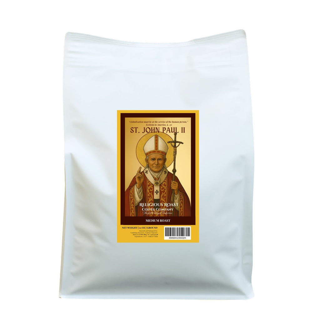 Love & Roastsponsibility | Saint John Paul II Medium Roast - Shop Coffee Hobby