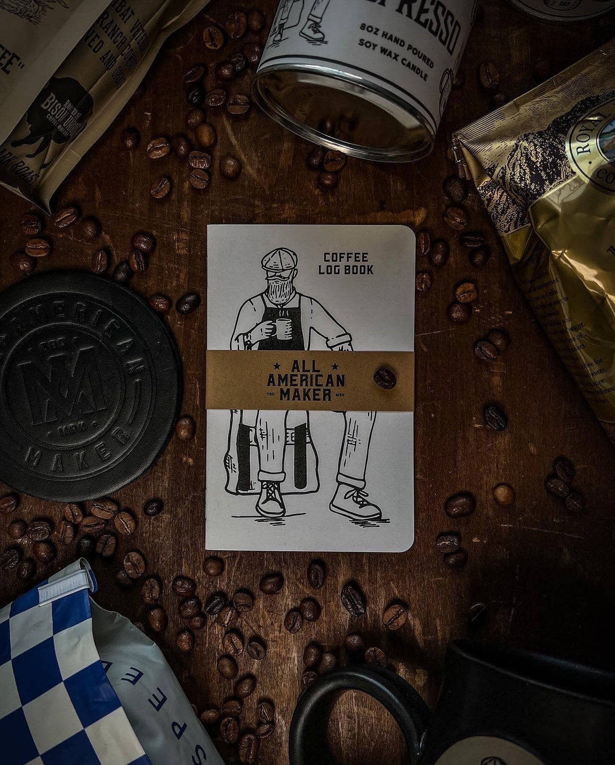 Coffee Shop Log Book – Café Tasting Journal