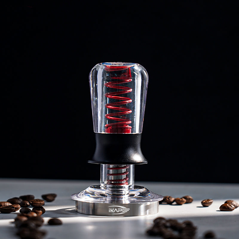 Transparent Coffee Calibrated Tamper - Shop Coffee Hobby