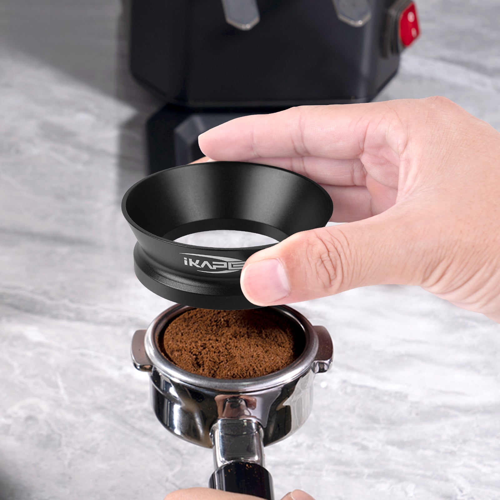 Espresso Magnetic Dosing Funnel V3 - Shop Coffee Hobby