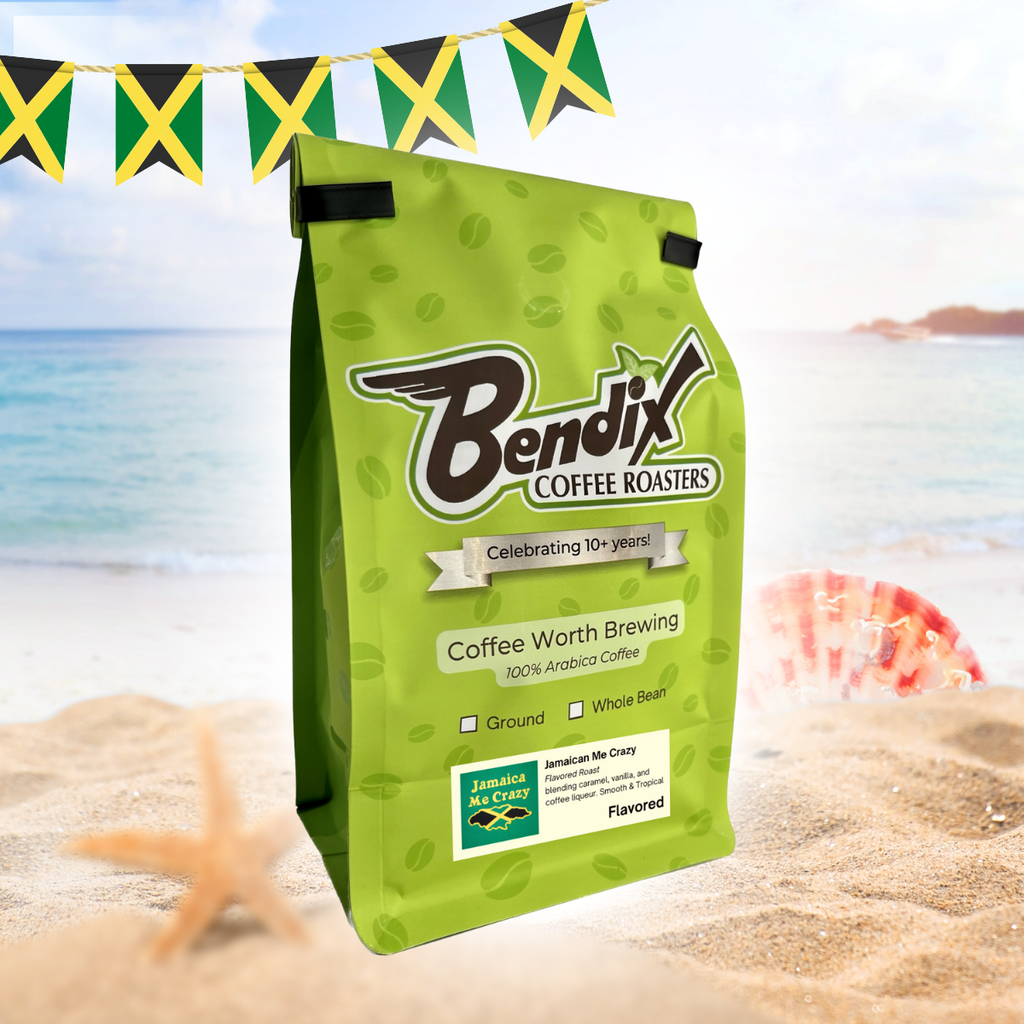 Jamaican Me Crazy Flavored Coffee | Bendix Coffee Roasters