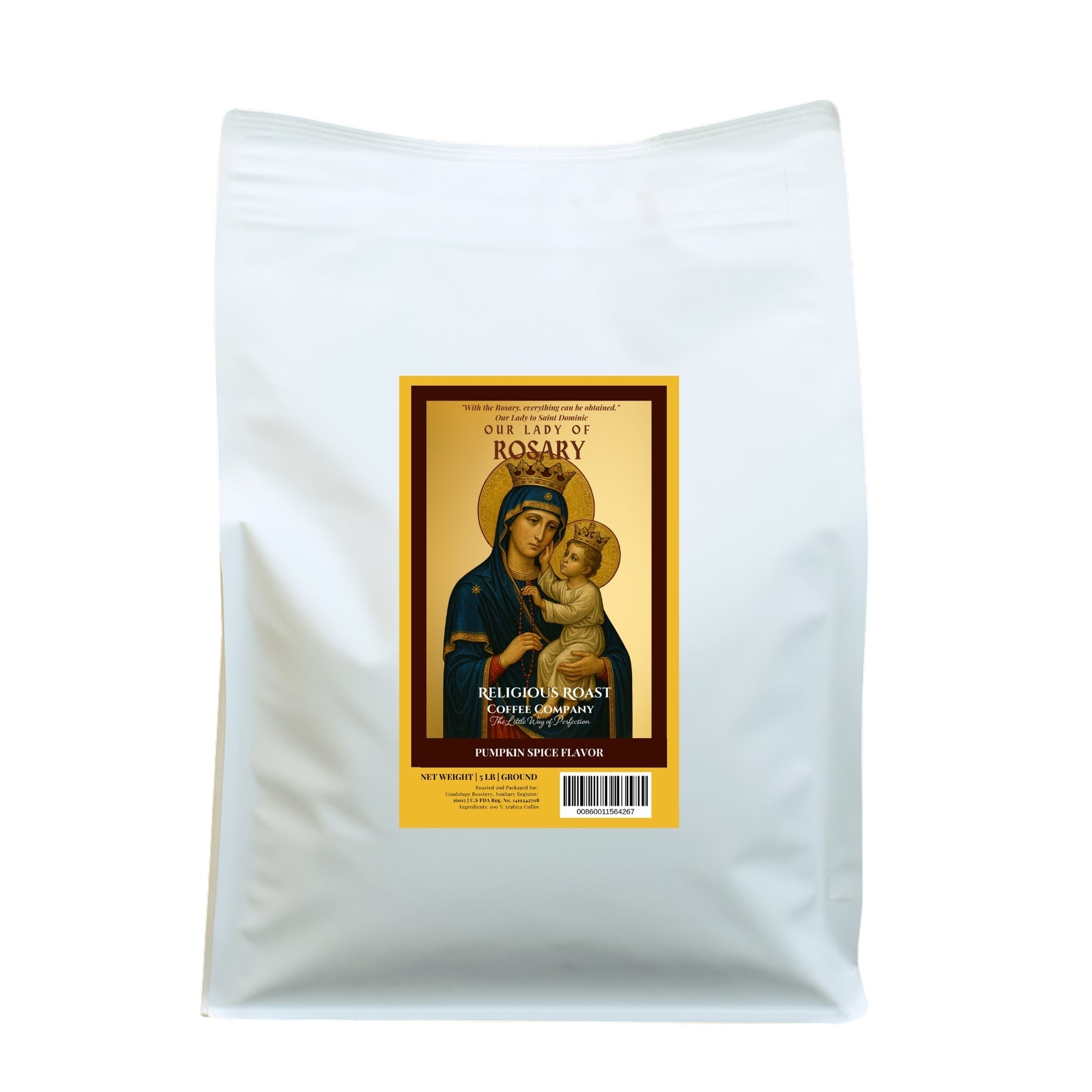 Our Lady of the Rosary – Autumn Pumpkin Spice - Shop Coffee Hobby