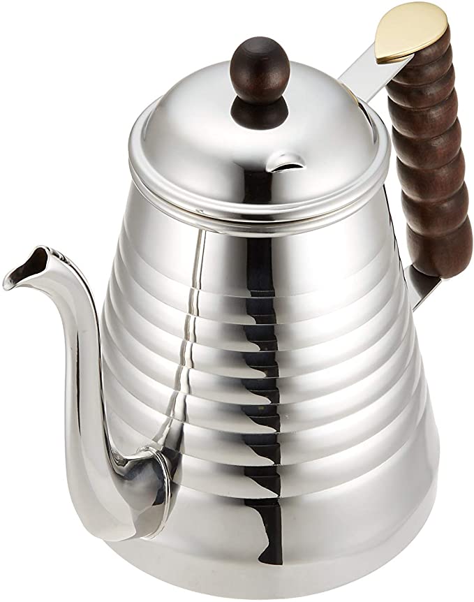 Kalita Wave 1 L Stainless Steel Gooseneck Pour-Over Kettle