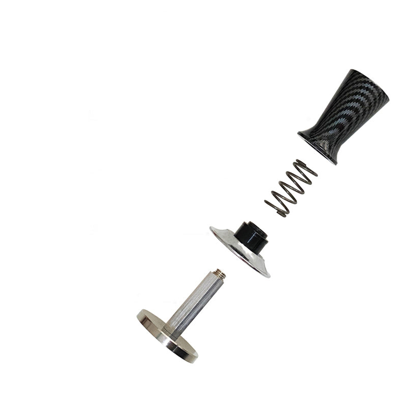 Constant Force Espresso Tamper – Stainless Steel (51 / 53 / 58mm, Black / Silver / Carbon Fiber)