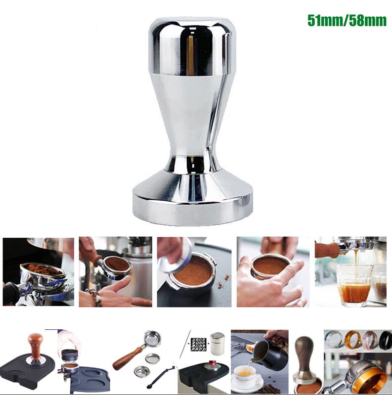 Stainless Steel Espresso Tamper – 51mm or 57.5mm