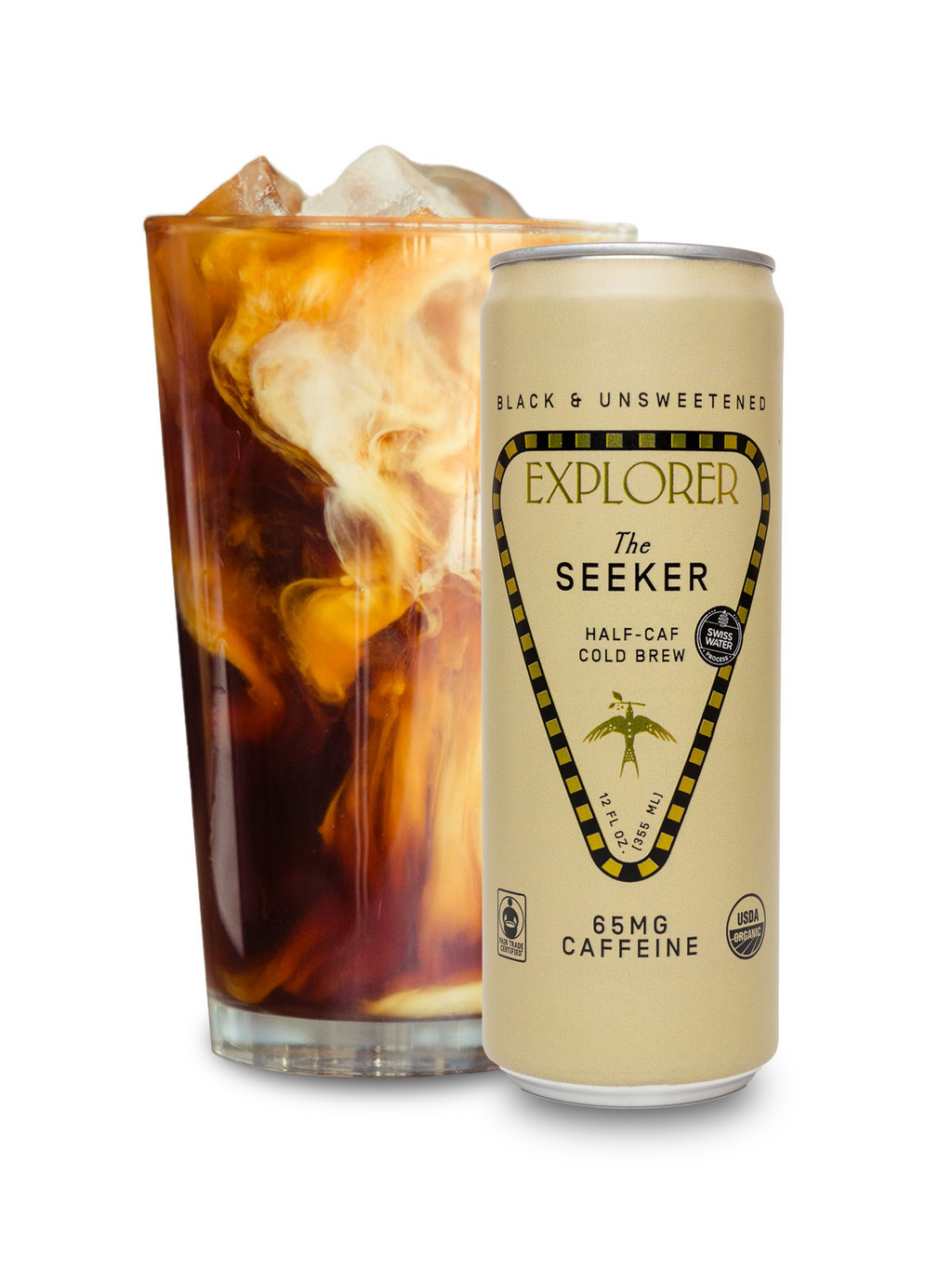Ready-to-Drink Cold Brew Cans | Organic & Fair-Trade | Choose Your Caffeine Level