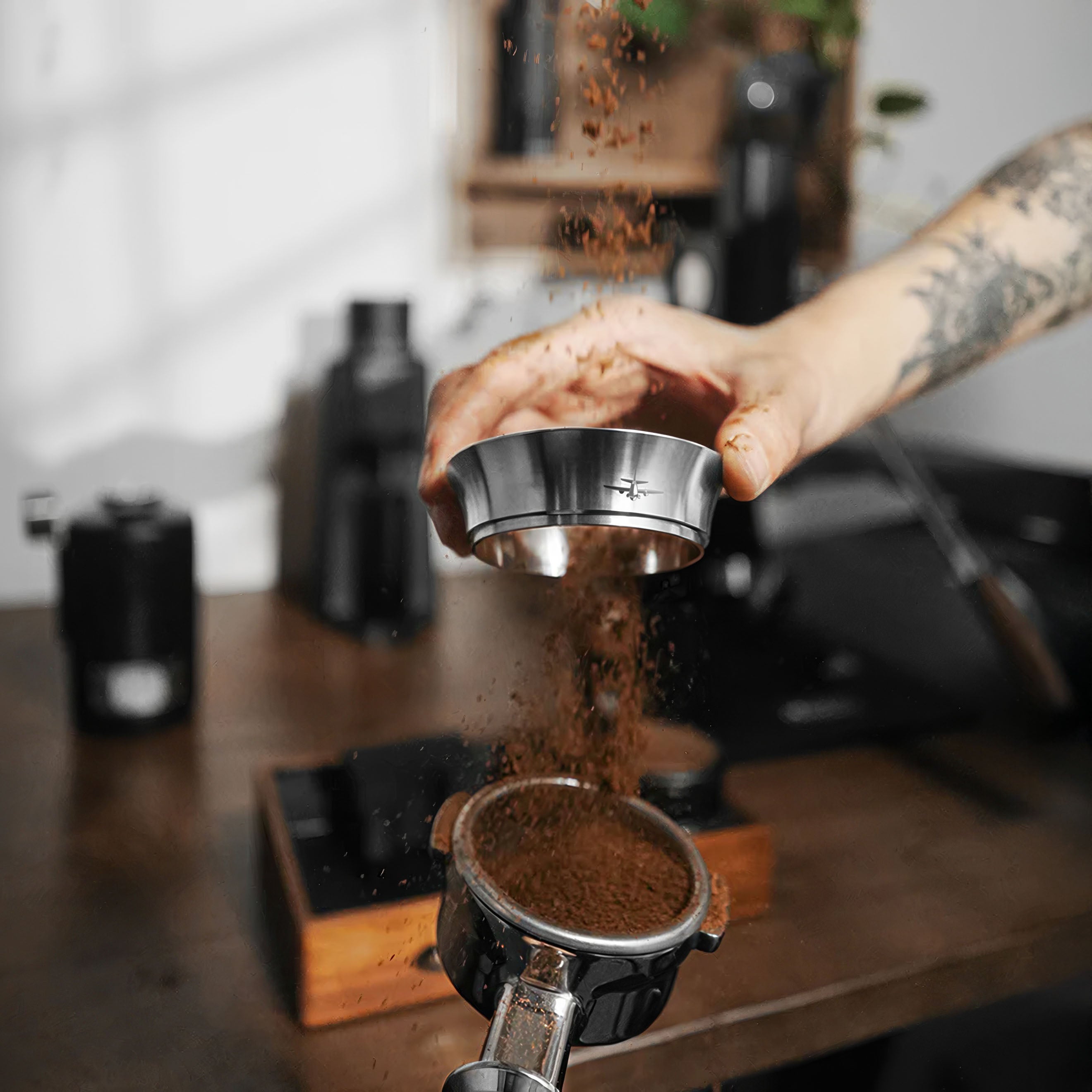 Stainless Steel Coffee Dosing Ring - Shop Coffee Hobby