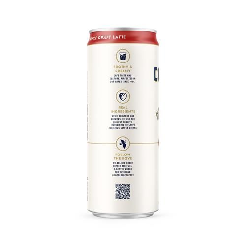 La Colombe Triple Draft Latte, 11 oz Cold Latte Can