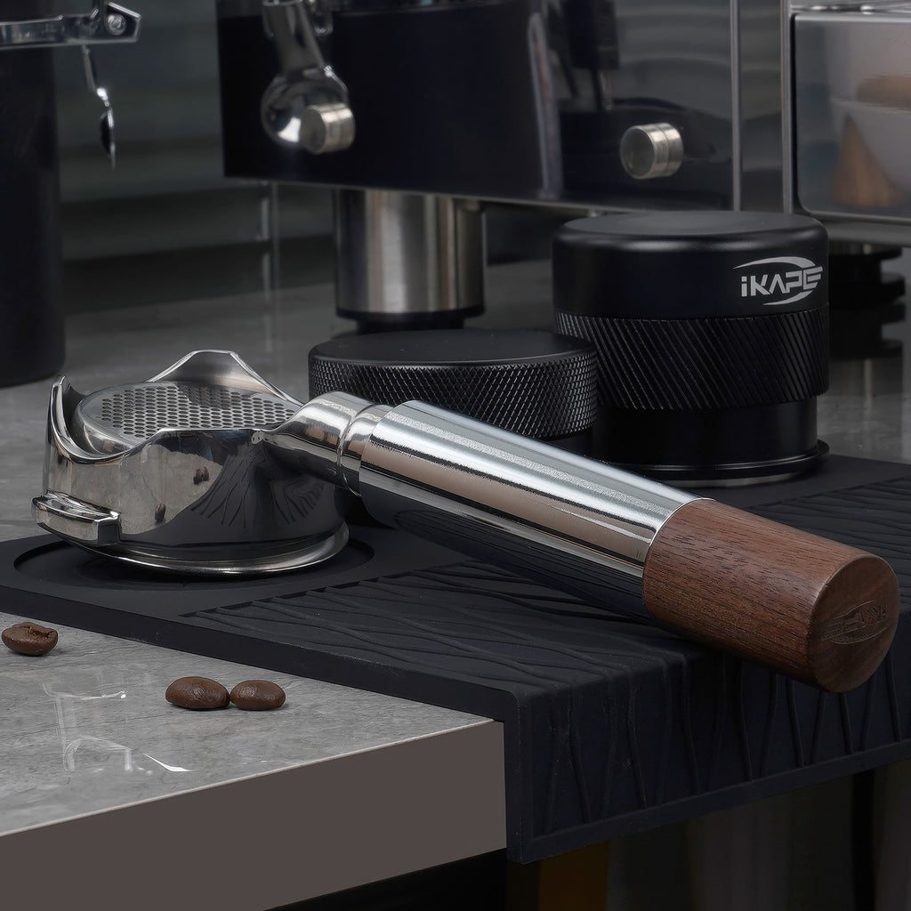 Openwork Bottomless Portafilter with High Extraction Basket - Shop Coffee Hobby