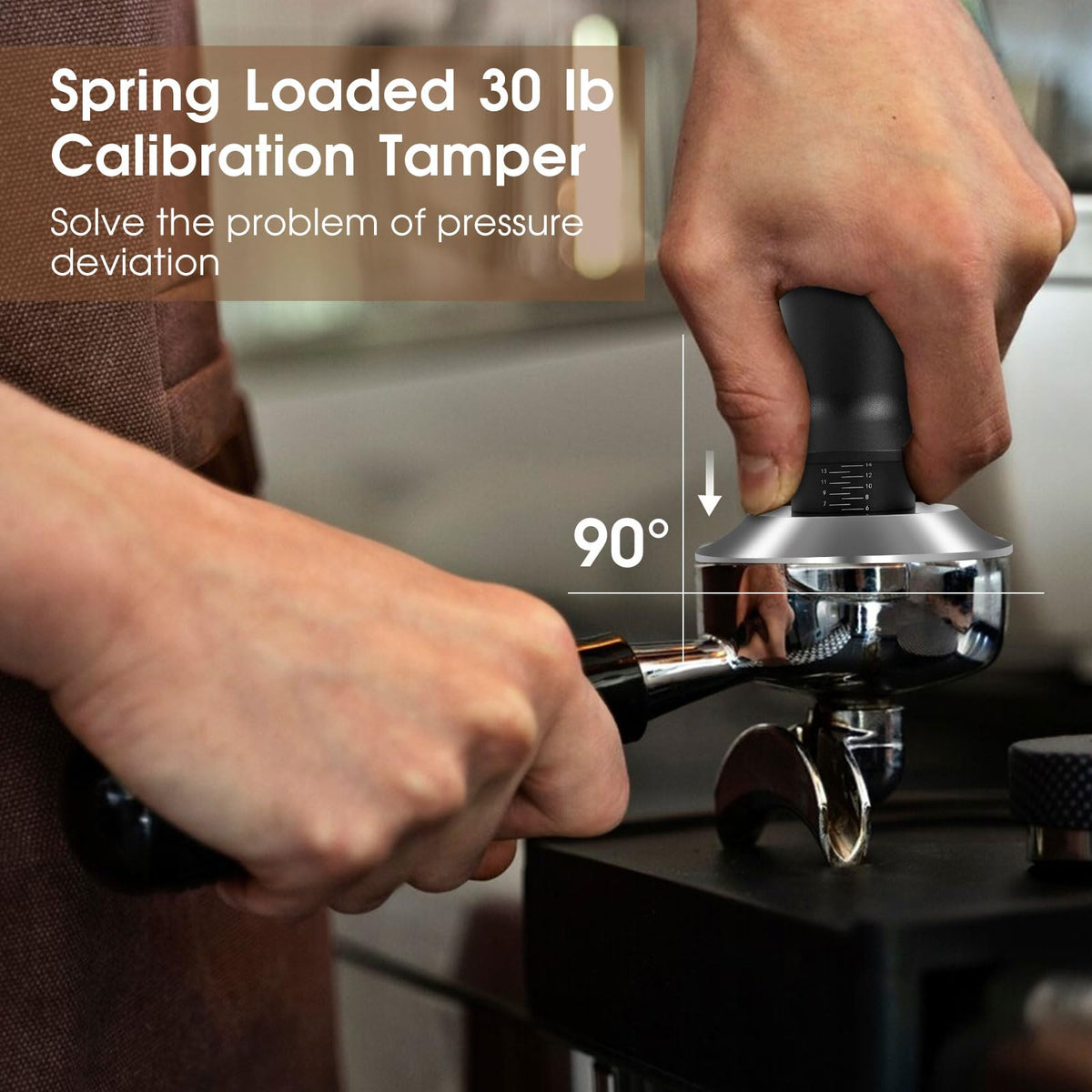 Reoszeank 54mm Tampers for Breville espresso machines