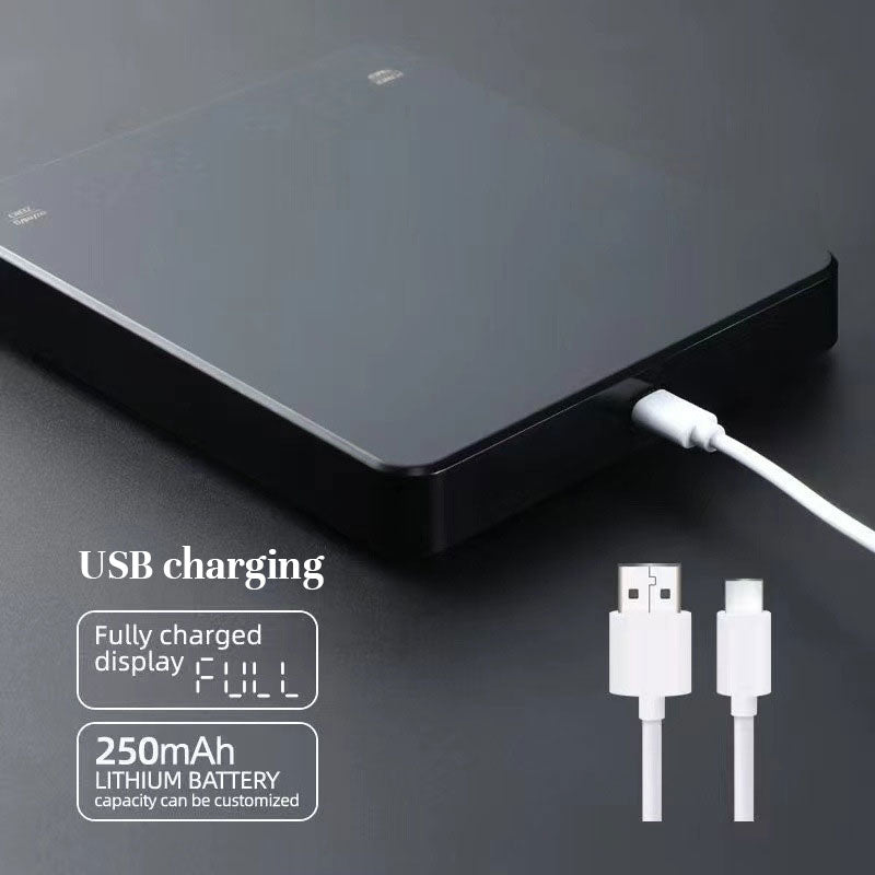 Coffee Scale with Timer | 3kg / 0.1g Precision | USB-C Rechargeable | LED Display