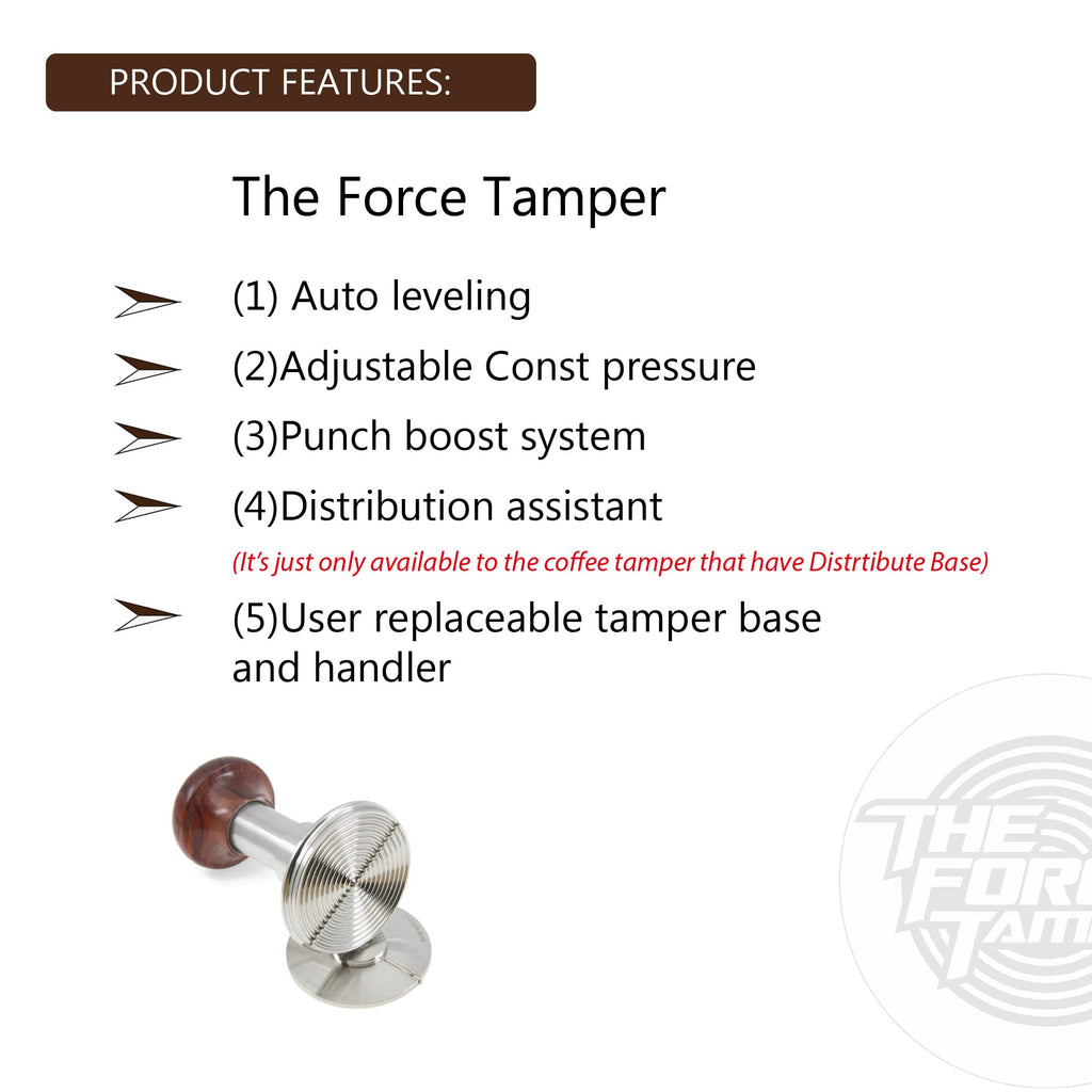 KuGuo The Force Tamper 58.5mm, wooden jellyfish handle