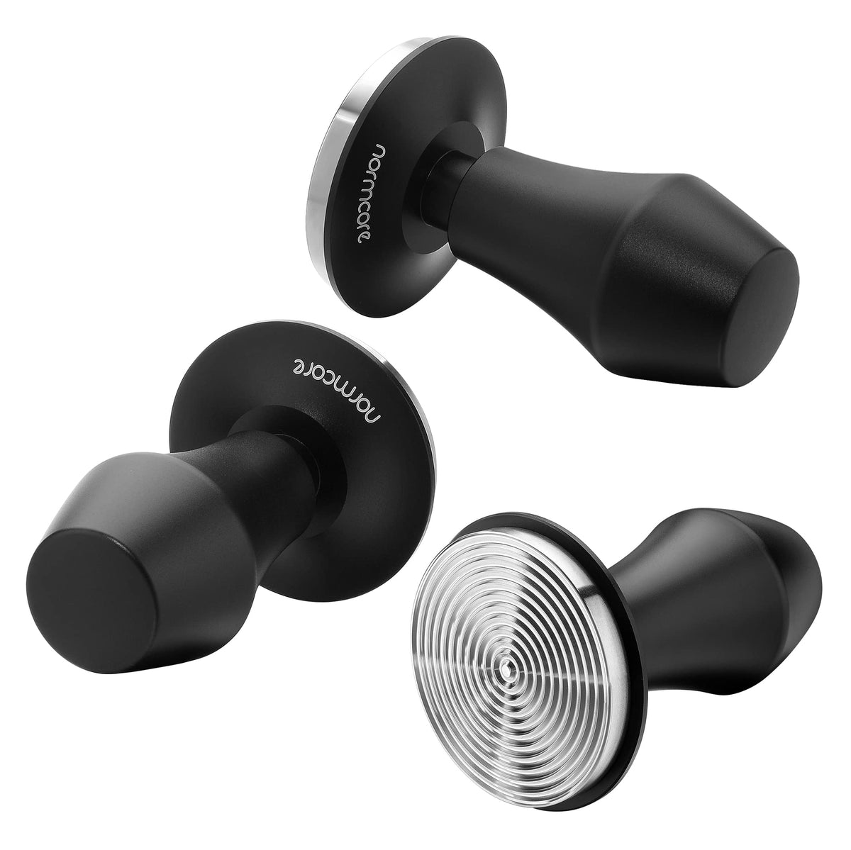58mm Spring-Loaded Espresso Tamper, Ripple Base version