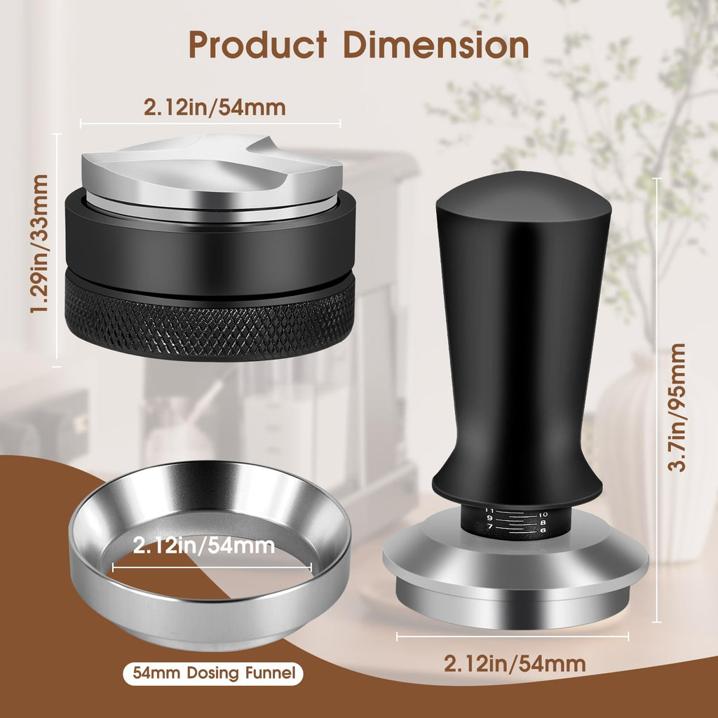 Reoszeank 54mm Tampers for Breville espresso machines