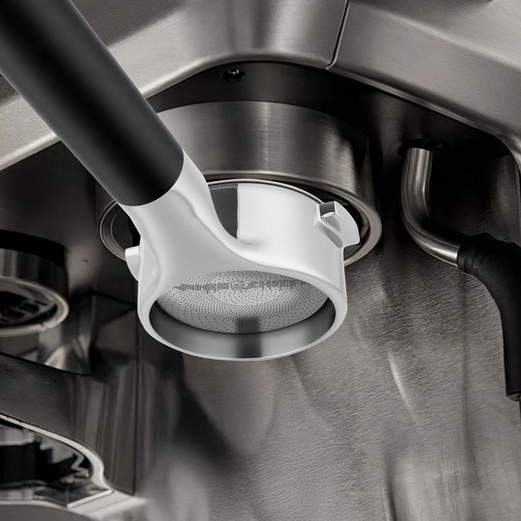 Mischief Workshop 58mm Bottomless Portafilter for E61, Titanium Black version