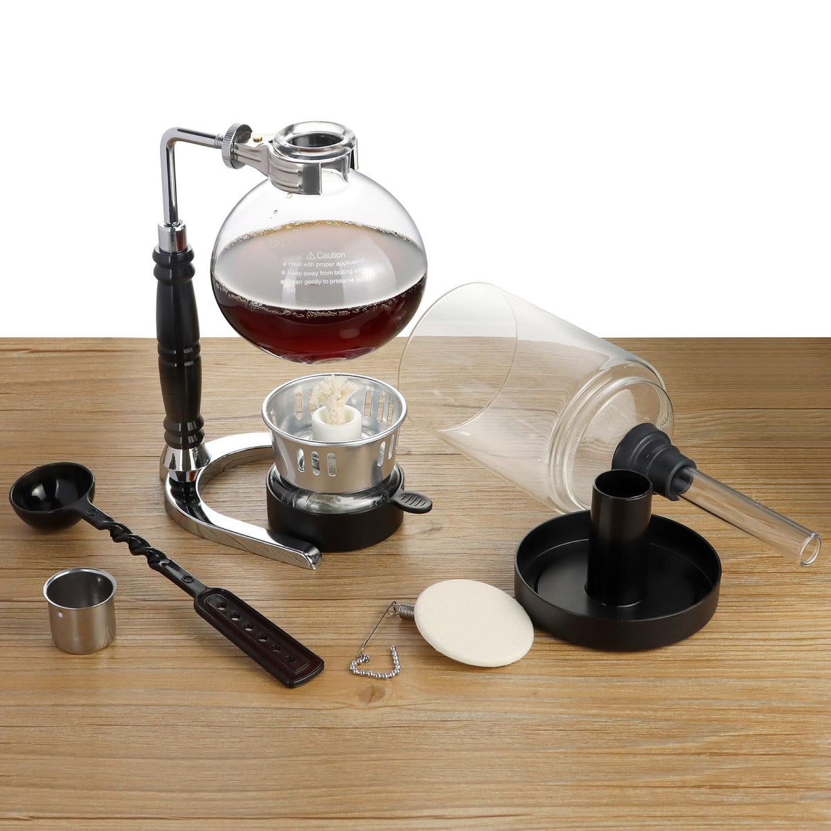 5-Cup Siphon Coffee Maker for brewing 600 mL of coffee
