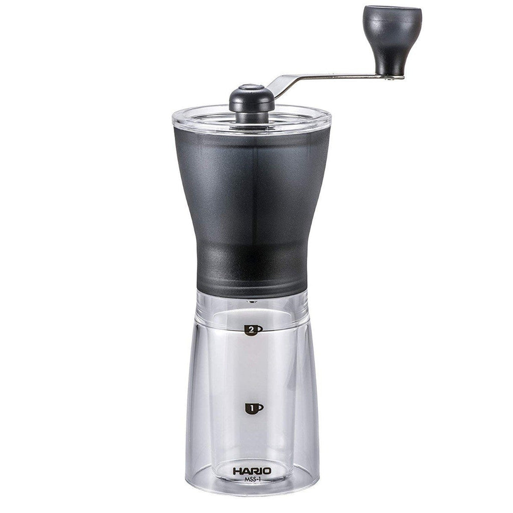 Espresso Parts Hario Mini Slim+ Manual Coffee Grinder, ceramic burrs, 24g