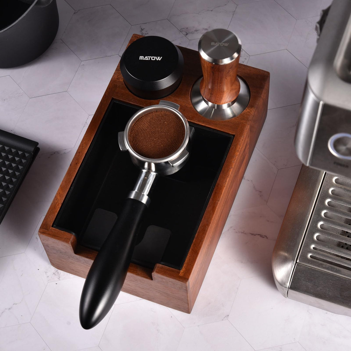 53.3mm Spring-Loaded Espresso Tamper for Breville 54mm machines