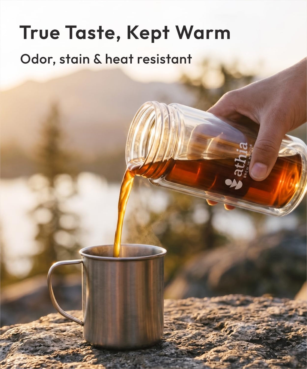 ATHIA Portable Siphon Coffee Maker, 400 mL version
