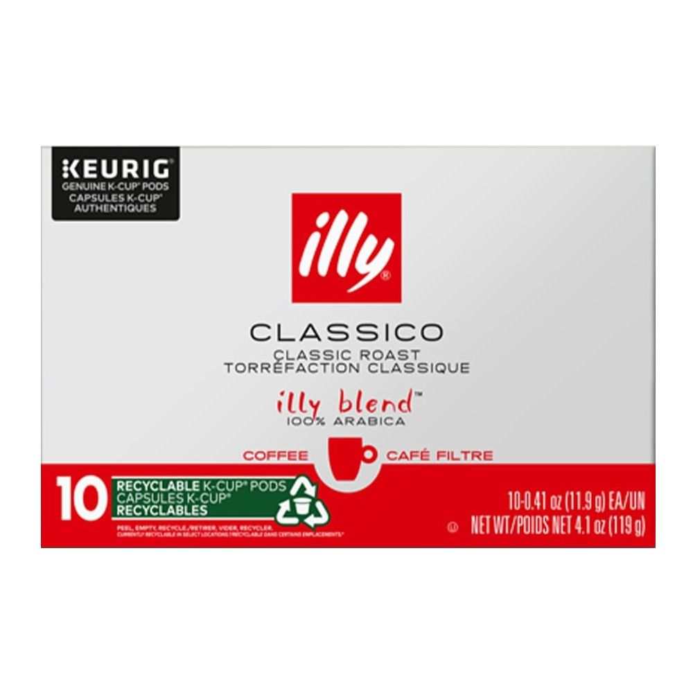 Illy Medium Roast K-Cup Coffee Pods, 10 Count