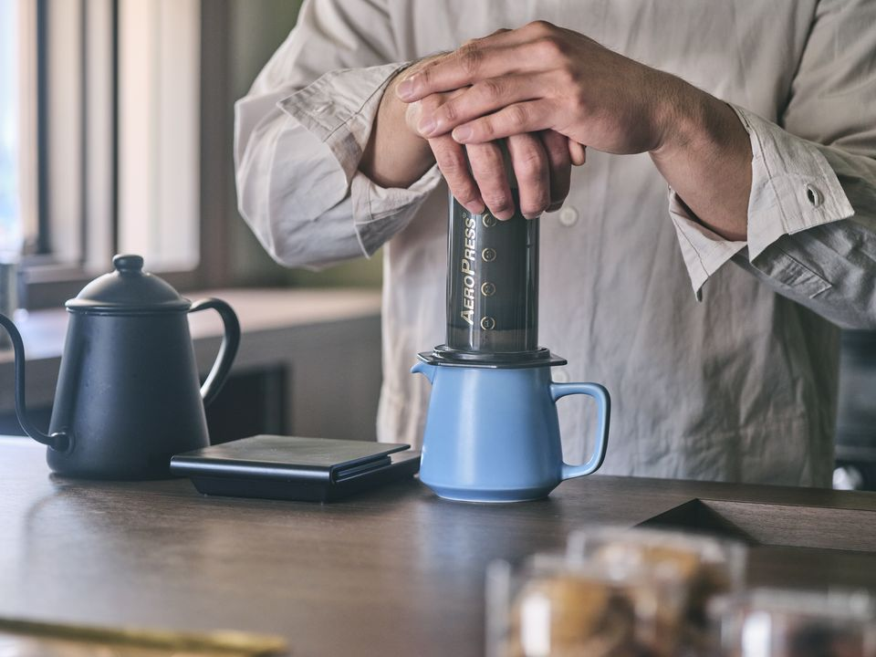 400 ml Matte Porcelain Pour-Over Coffee Server by Space Camp