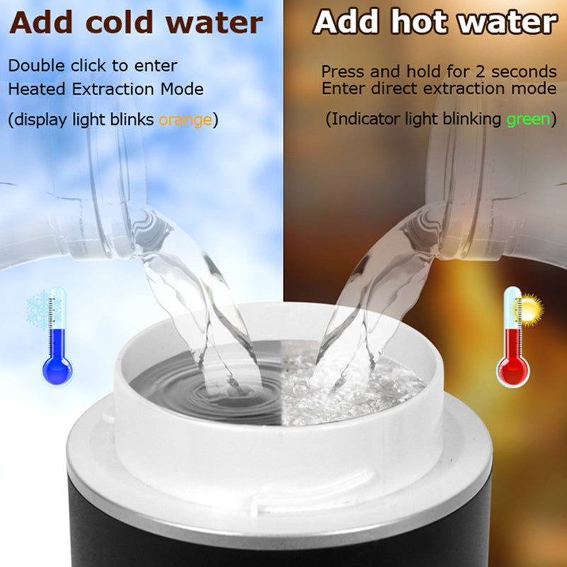 3-in-1 Portable Espresso Maker for Ground Coffee & Capsules, USB-C charged model