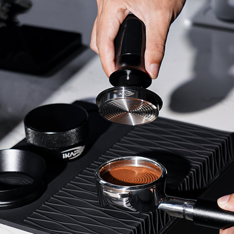 Transparent Coffee Calibrated Tamper - Shop Coffee Hobby