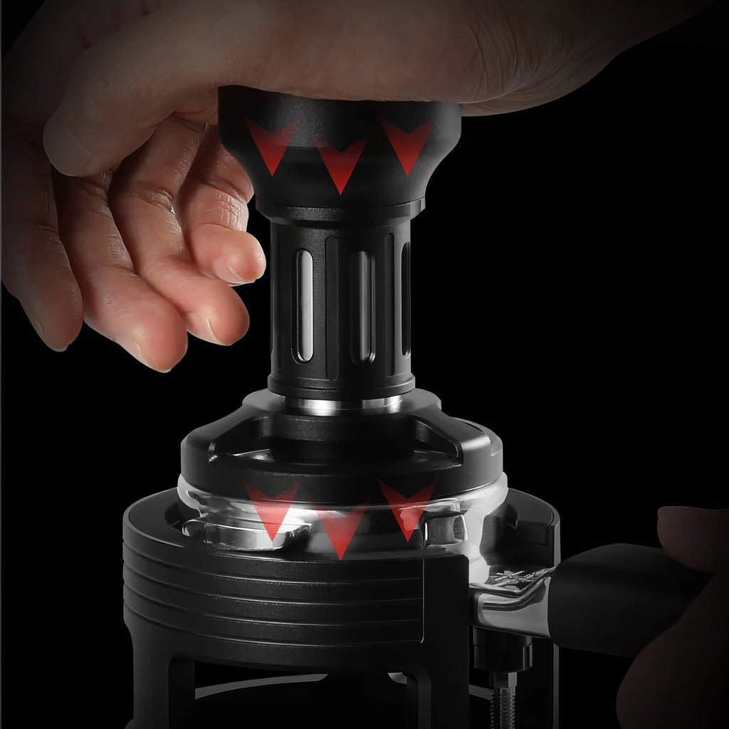 YU-Series Force Impact Espresso Tamper - Shop Coffee Hobby