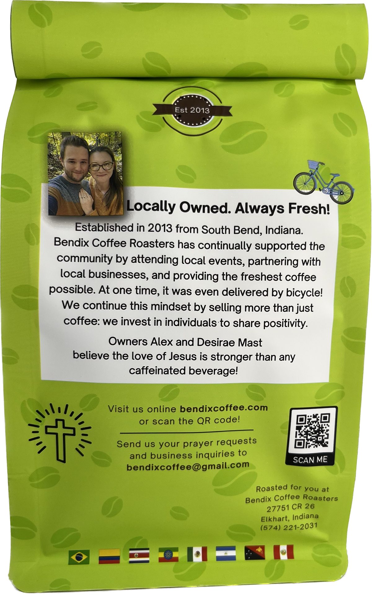 South Bend Blend — Medium Roast Coffee | 100% Arabica | Bendix Coffee Roasters