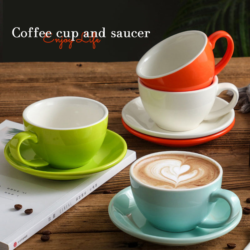 300 ml Nordic-Style Ceramic Latte Art Cup