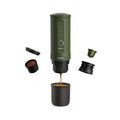 OutIn Nano Portable Electric Espresso Maker – Forest Green