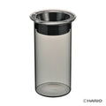 Space Camp HARIO COLORS 400 ml Glass Coffee Canister, Gray