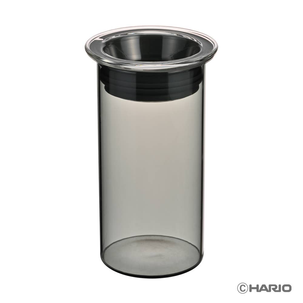 Space Camp HARIO COLORS 400 ml Glass Coffee Canister, Gray