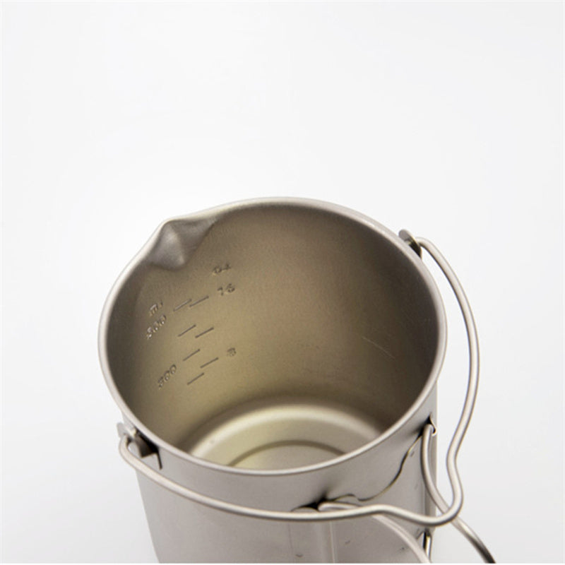 750 ml Camping Brewer Titanium French Press Coffee Pot