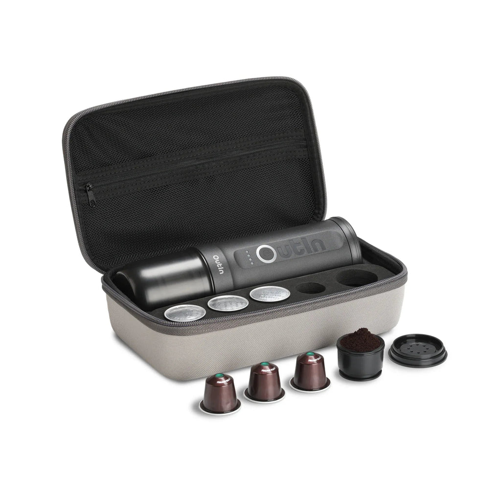 OutIn Nano Portable Espresso Gift Set – Space Grey